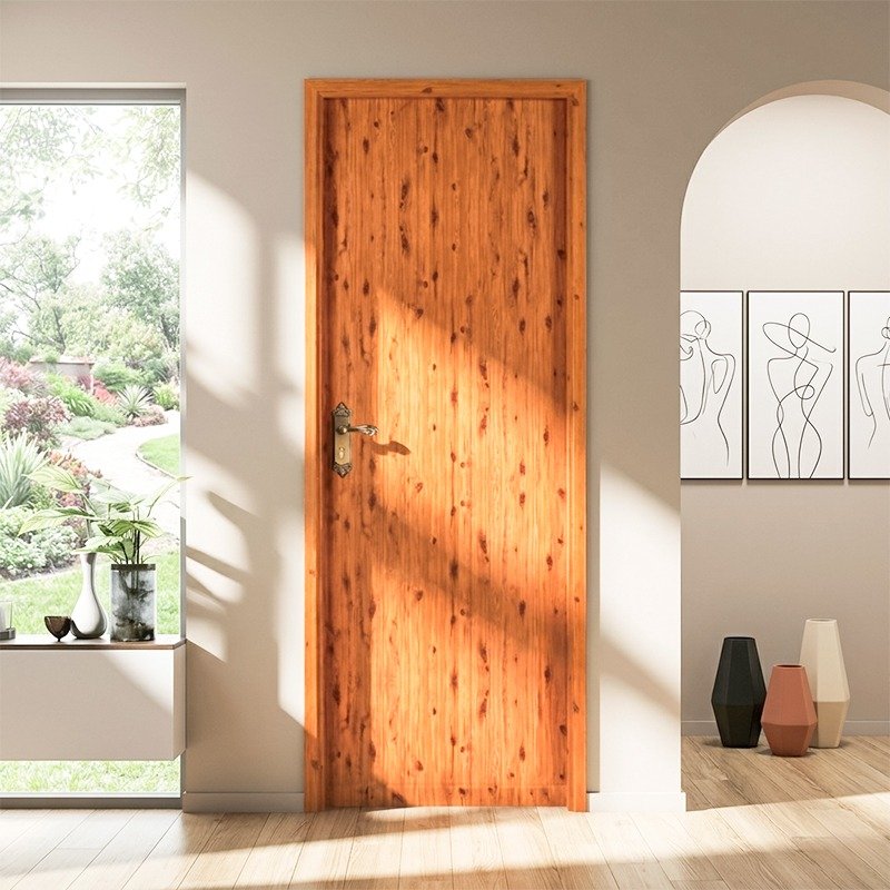 N Mohammad WPC Door Solid texture (Wood)