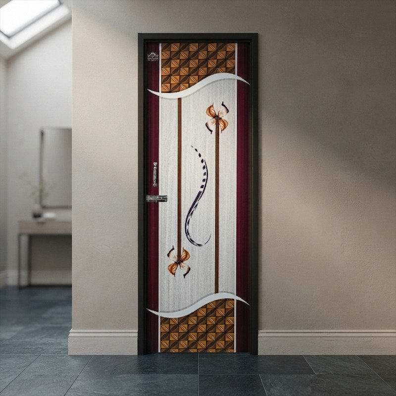 N Mohammad uPVC Prince Door (Digital Print) - NMP 1503