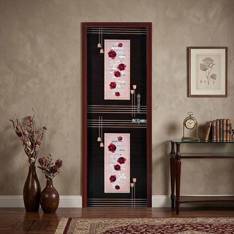 N Mohammad uPVC King Plus Door (Hot Stamping) - NMP 266