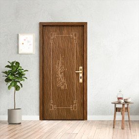 N Mohammad WPC Door (Black) - ND 35