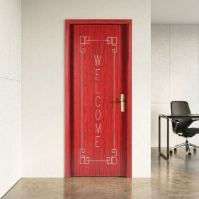 N Mohammad WPC Door (Maroon) - ND 04