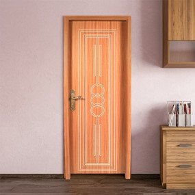 N Mohammad WPC Door (Brown) - ND 41