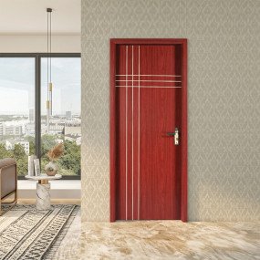 N Mohammad WPC Door (Maroon) - NM 05