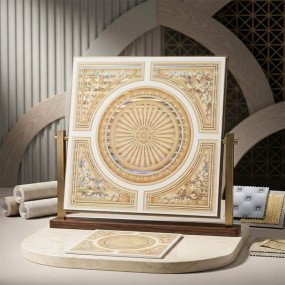N Mohammad Angel Ceiling C-117 (2x2x7mm) (H.S.)