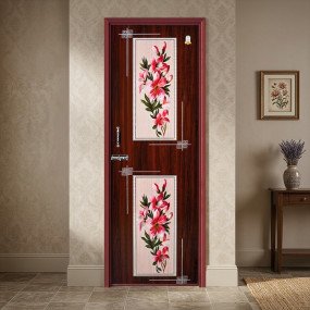 N Mohammad uPVC Prince Door (Hot Stamping) - NMP 143