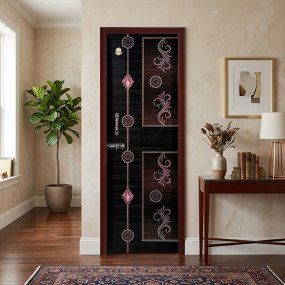 N Mohammad uPVC King Plus Door (Hot Stamping) - NMP 269